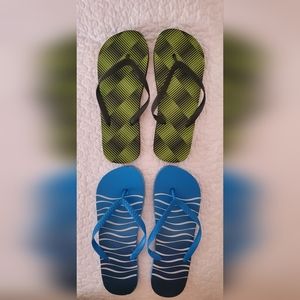 NEW Two Flip flops Sandal Men's Size 11